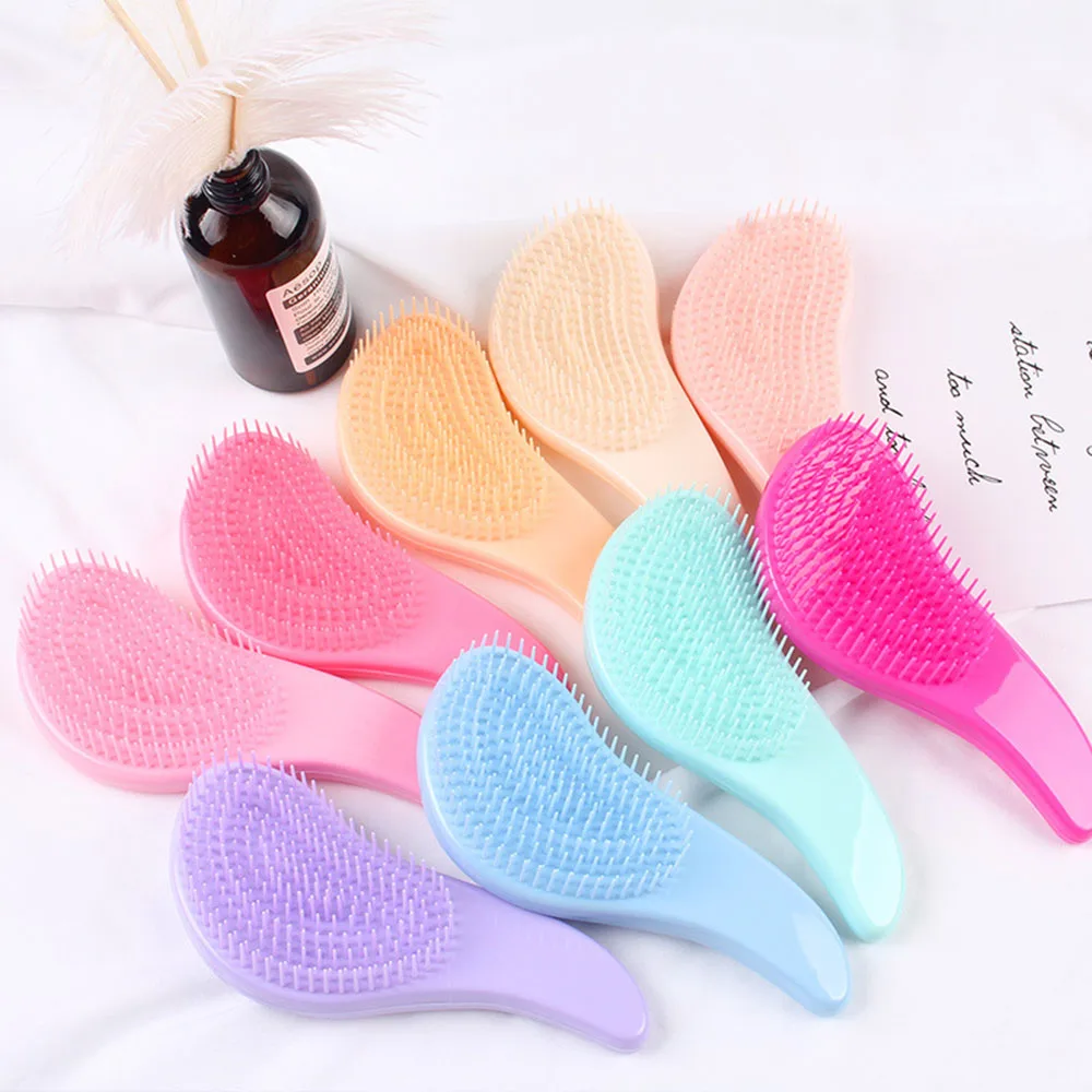 Detangle Brush Salon Styling Anti Comb Hairbrush Hair Massage Shower Tangle 1pcs Handle Hot | Красота и здоровье