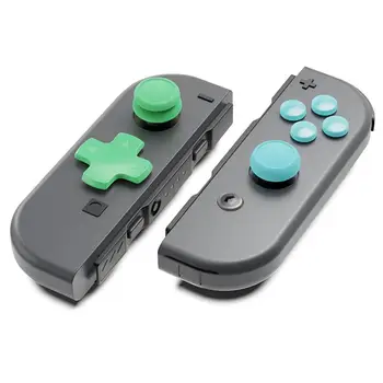 

for Nintendo Switch and Lite Game Controller Thumb Grip Cap Replacement Keycap Comfortable Gaming Console Button Cover Case Set