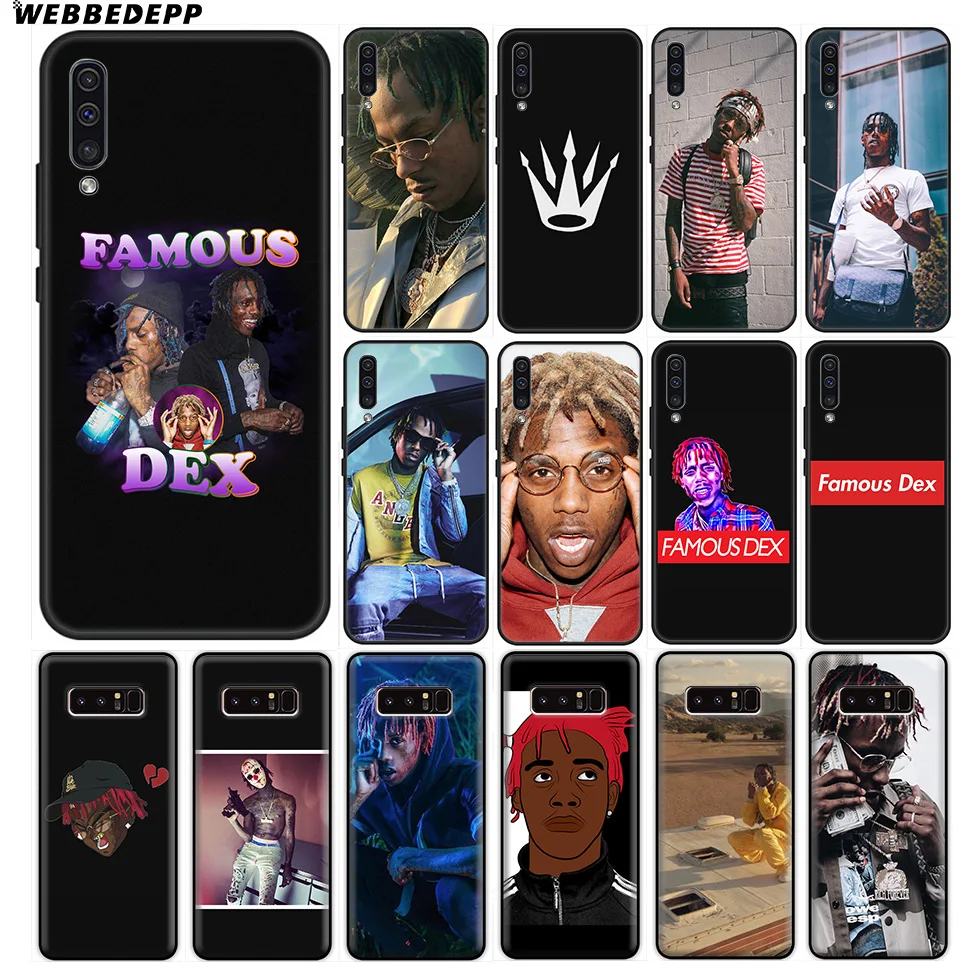 Rich The Kid известный Dex мягкий чехол для samsung Galaxy A10 A30 A40 A50 A60 A70 M10 M20 M30 M40 для samsung Note 8, 9, 10, плюс