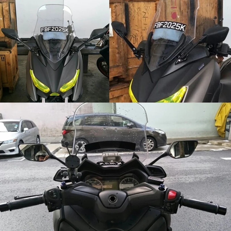 Подставка для мотоцикла, gps кронштейн, держатель для мобильного телефона, навигационная пластина, боковые зеркала заднего вида, набор для Yamaha XMAX 300 400 125 250