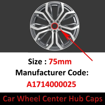 

75mm Car Wheel Center Cap Logo Hub Cover Badge Emblem For Mercedes Benz A C E S Class W169 W176 W203 W204 W205 W211 W212 W221