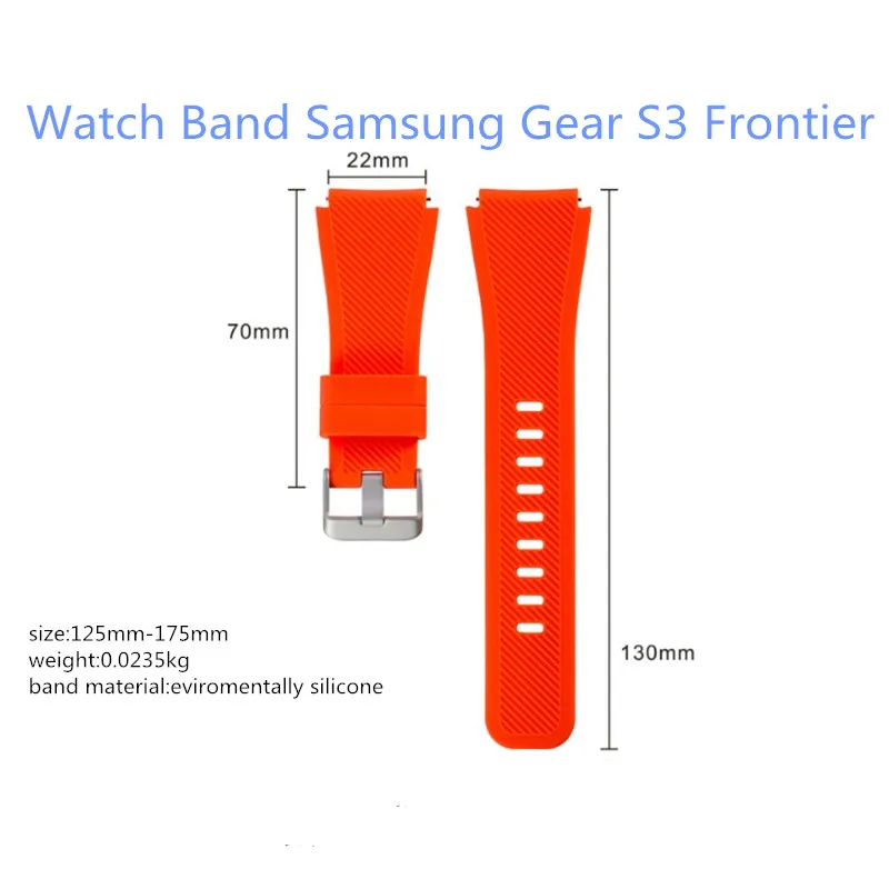 speifications for sumsung watchband