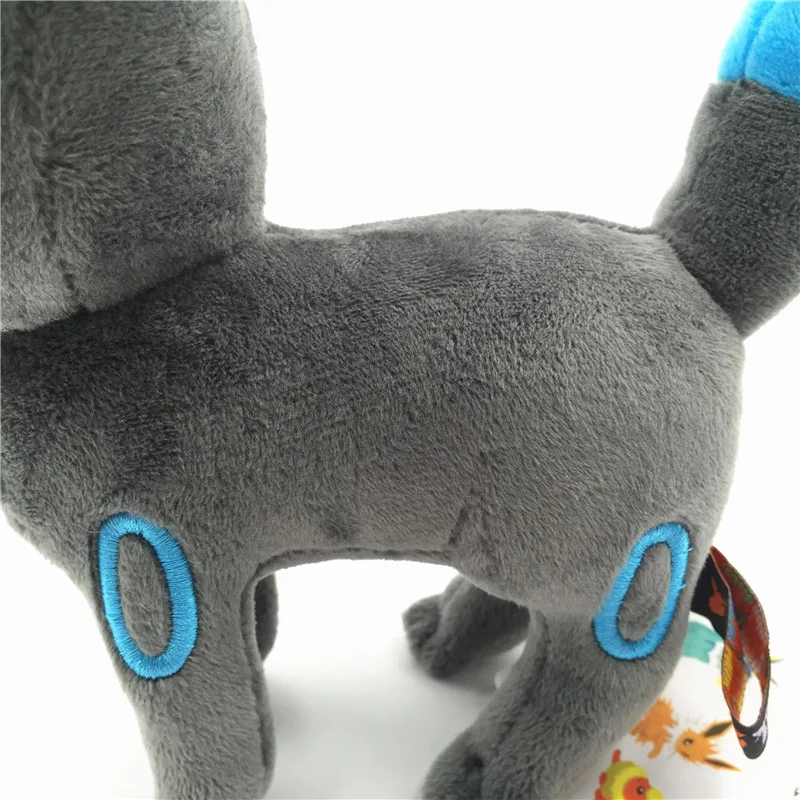 23 см аниме карманные животные Umbreon Мягкие плюшевые куклы Pok домашние животные разные цвета Umbreon Дети Рождественский подарок игрушки TFA3270