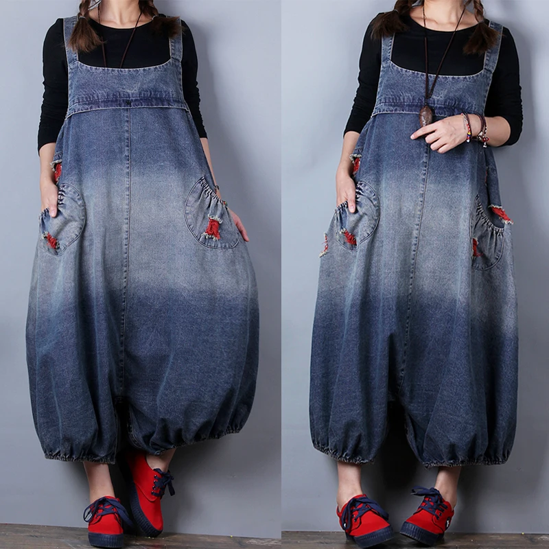 Бесплатная доставка 2021 новый модный Свободный комбинезон для женщин широкие