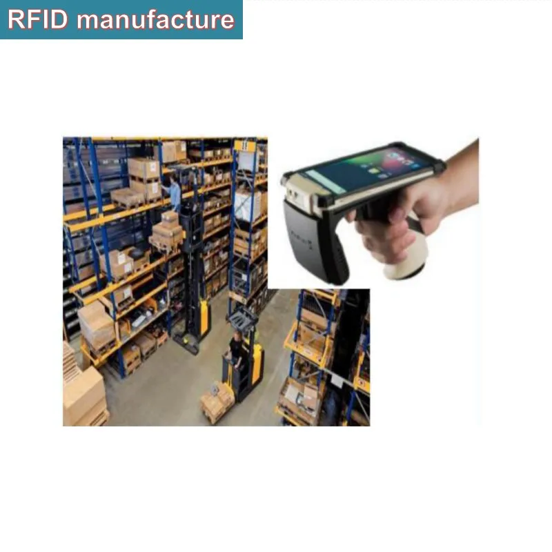 Дешевый станок UHF RFID считыватель 860 МГц-960 МГц Ethernet/rs232 ближнего поля RFID диапазон UHF номер EPC Gen 2 Pad reader-высоки частоты библиотеки ювелирные изделия следа