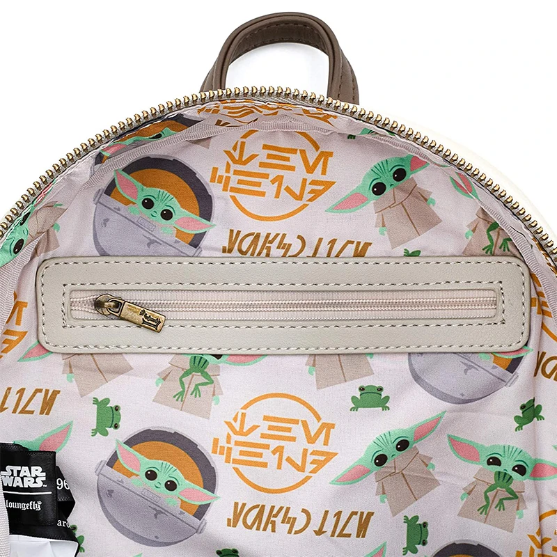 Mochila Star Wars Mandalorian Baby Yoda Disney Cartera de Mujer Bolso ...