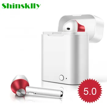 

New D012 Wireless Bluetooth Earphone 5.0 TWS Mini Headset Wireless Stereo Binaual Call Earbuds with Charging Box and Mic