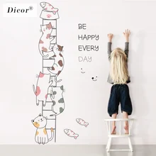 DICOR наклейка на дверь в спальню s угловая Наклейка на стену для детской комнаты Настенные украшения для гостиной домашний Декор подарок для детей