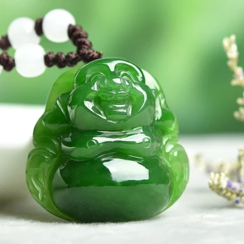 

Hetian yu Buddha Pendant Women's yu Buddha A Cargo MillBuddha yu Pendant Send Certificate