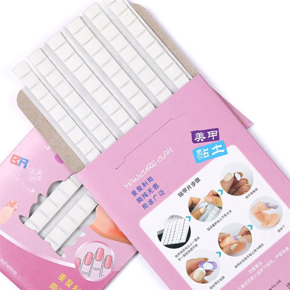 

Plasticine DIY Manicure Clay Manicure False Nails Tips Decoration Fix Glue Nail Art Adhesive Nail Fixing Glue Clay
