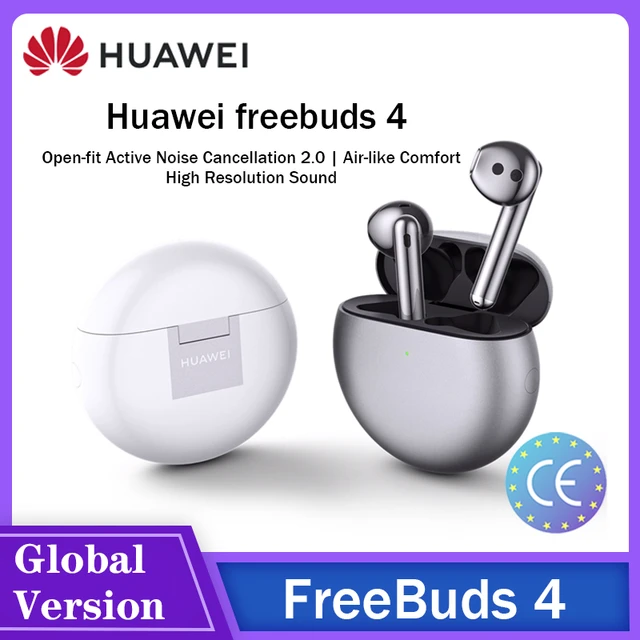 Huawei Freebuds 4 TWS Earphone Bluetooth 5.2 Semi-open Active Noise  Cancelling Wireless Charge Headphone - AliExpress