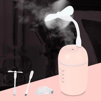 

Cool Mist Humidifiers Mute Ultrasonic Humidifier for Office Work Easy to Clean Air Purifier Auto Shut-Off 4H 9H Timing May29