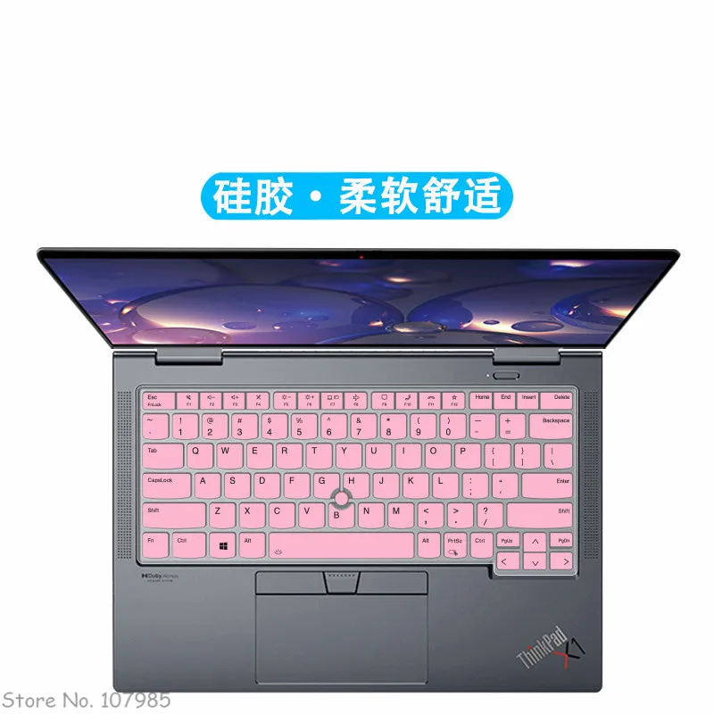 Tpu Silicone Keyboard Cover Skin For Lenovo Thinkpad X1 Carbon 2021 9th Gen 14" Ultrabook
