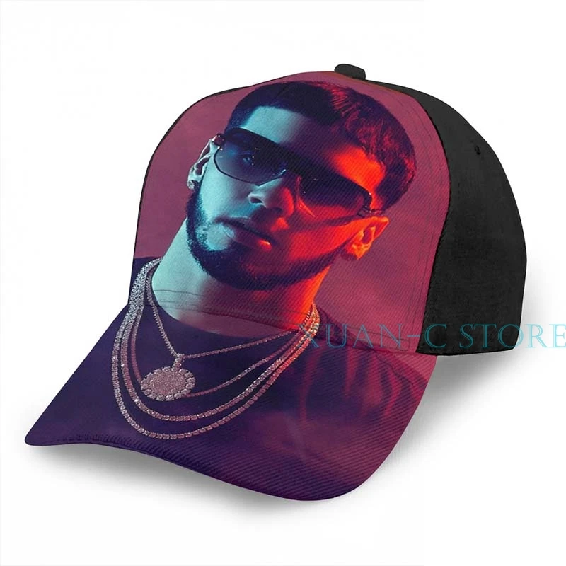 ANUEL AA баскетбольная Кепка(2) мужская и женская модная черная шляпа унисекс с принтом