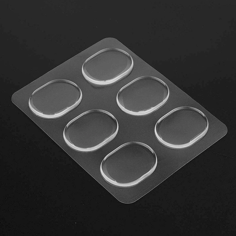 드럼 댐퍼 젤 패드 드럼 소음기, 무독성 소프트 실리콘 드럼 음소거, 드럼 톤 컨트롤, 클리어, 24 개