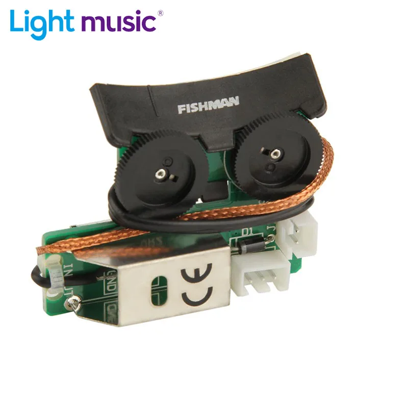 Акустическая гитарная система звукоснимателя для Fishman VT1 ногтевой Пикап EQ DIY