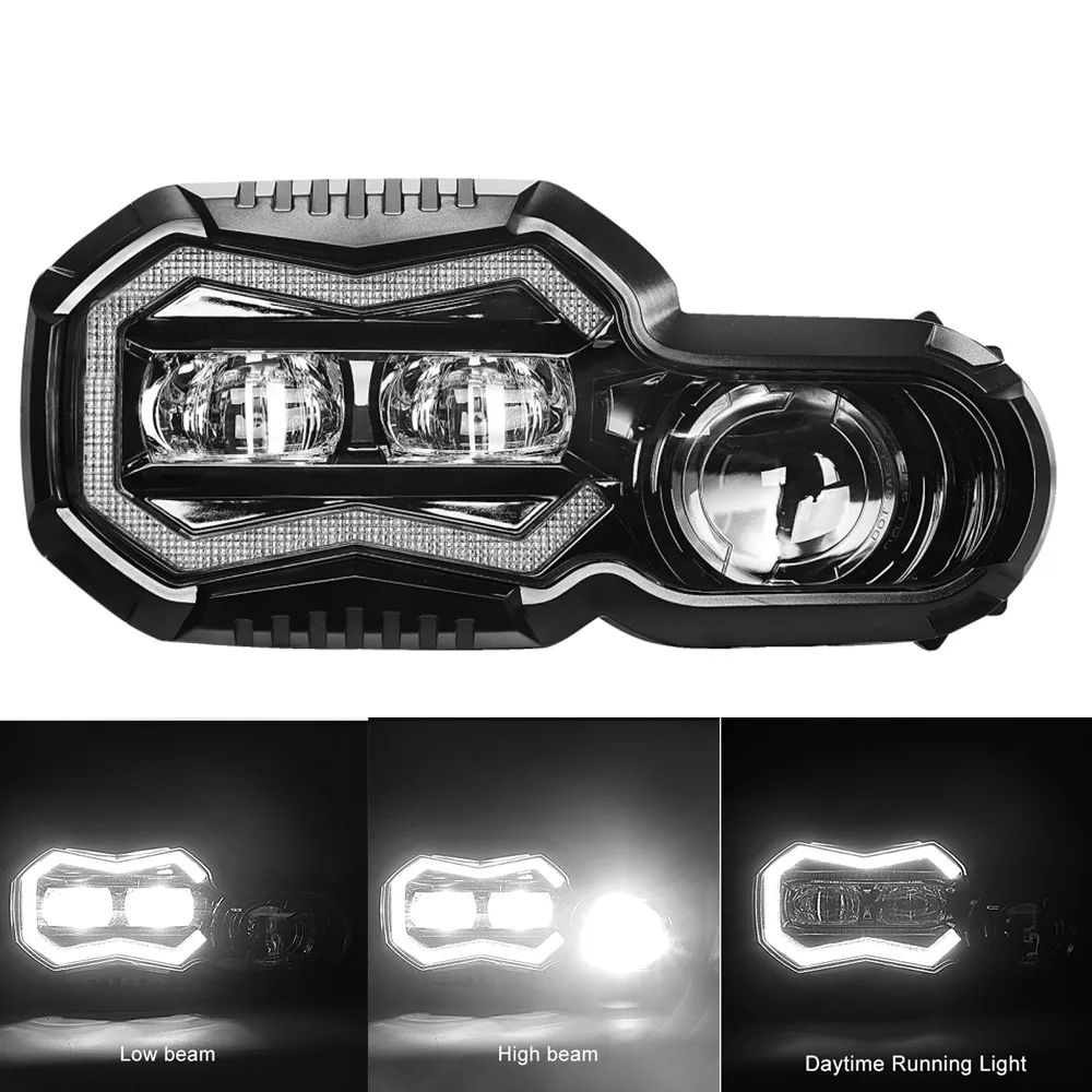Светодиодная фара в сборе для BMW F650GS F700GS F800GS Приключения F800R мотоцикла Hi Low Beam с