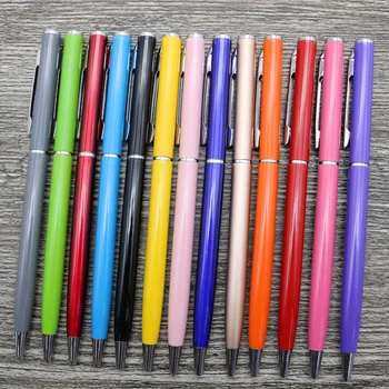 

Free shipping 500pcs/lot customized logo metal pen; promotional ballpoint pen; writing pen