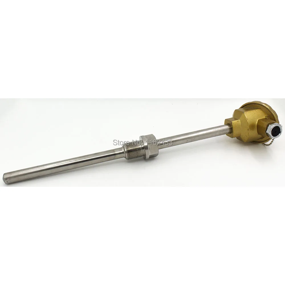 WRN-230 high thermostability 0-1300C 200mm sensing probe armor connection K type thermocouple temperature sensor | Инструменты