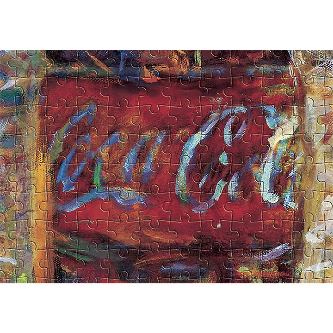 Michelangelo Wooden Jigsaw Puzzles 500 1000 1500 2000 4000 Pieces Cola Bottle Educational Toy Imitation van Gogh Paintings Decor 2