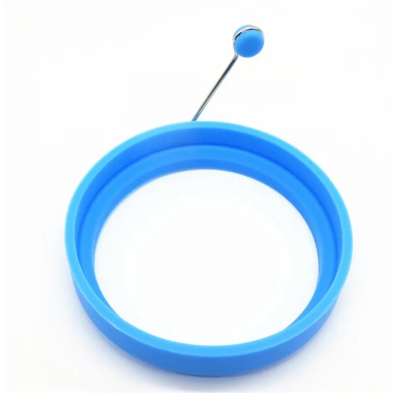 Silicone Egg Mold Pancake Ring Omelette Fried Eggs Round Shaped Eggs Mould For Cooking Breakfast Frying Tools