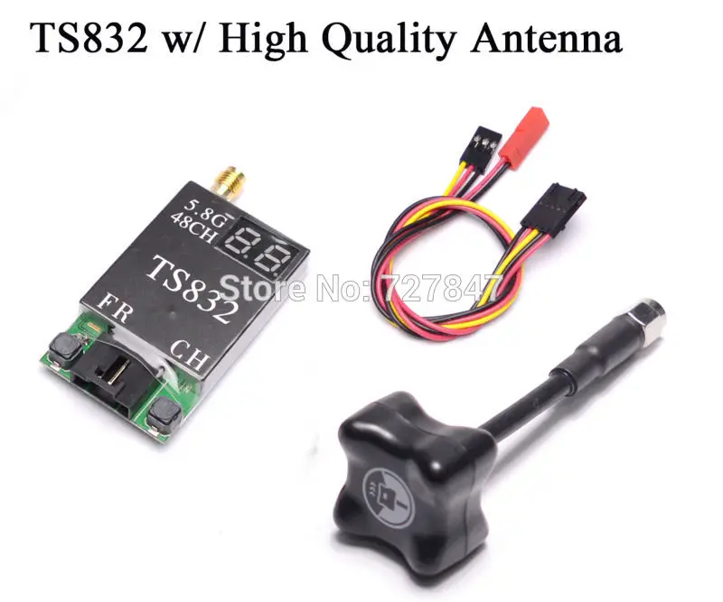 

TS832 48Ch 5.8G 600mw 5km Wireless Audio/Video Transmitter + TPV VAS 5.8GHz Circular Polarized Triumph Antenna
