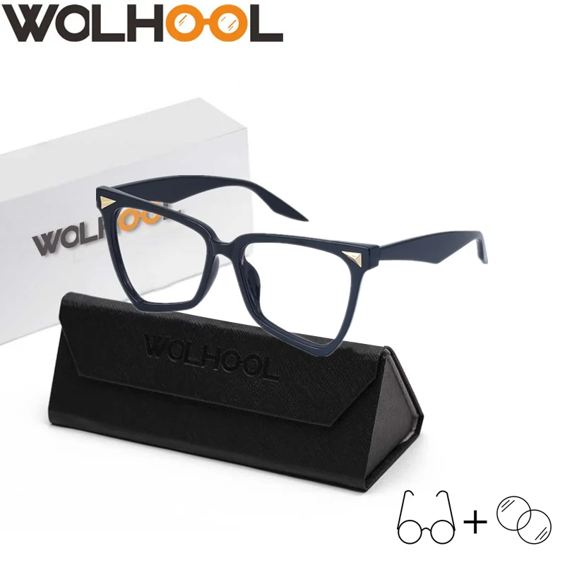 2020 Custom reading glasses For women Prescription Hyperopia Glasses Cat eye fashion frame glasses Prescription eyewear female