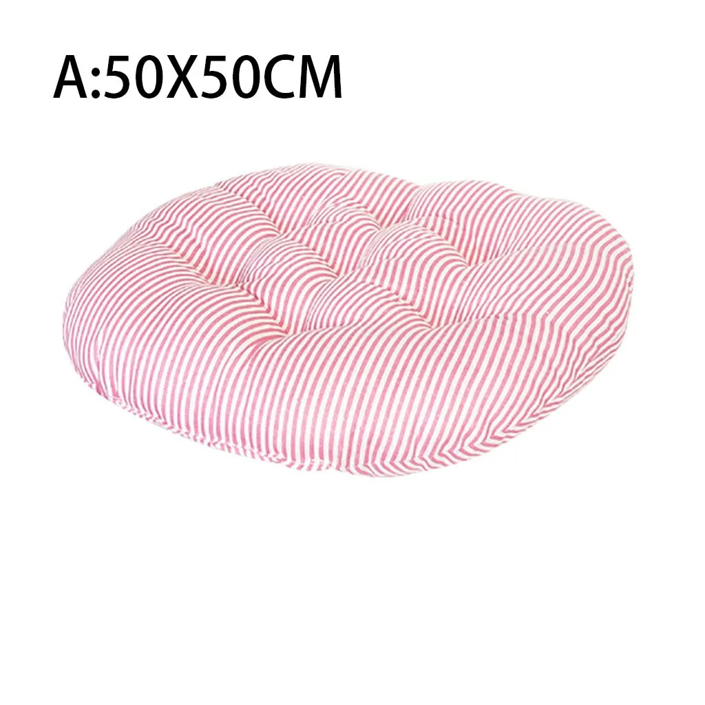 Подушка для стула круглая хлопковая удобная круглая обивка мягкая подушка офисная домашняя подушка для автомобиля подушка для сиденья#45