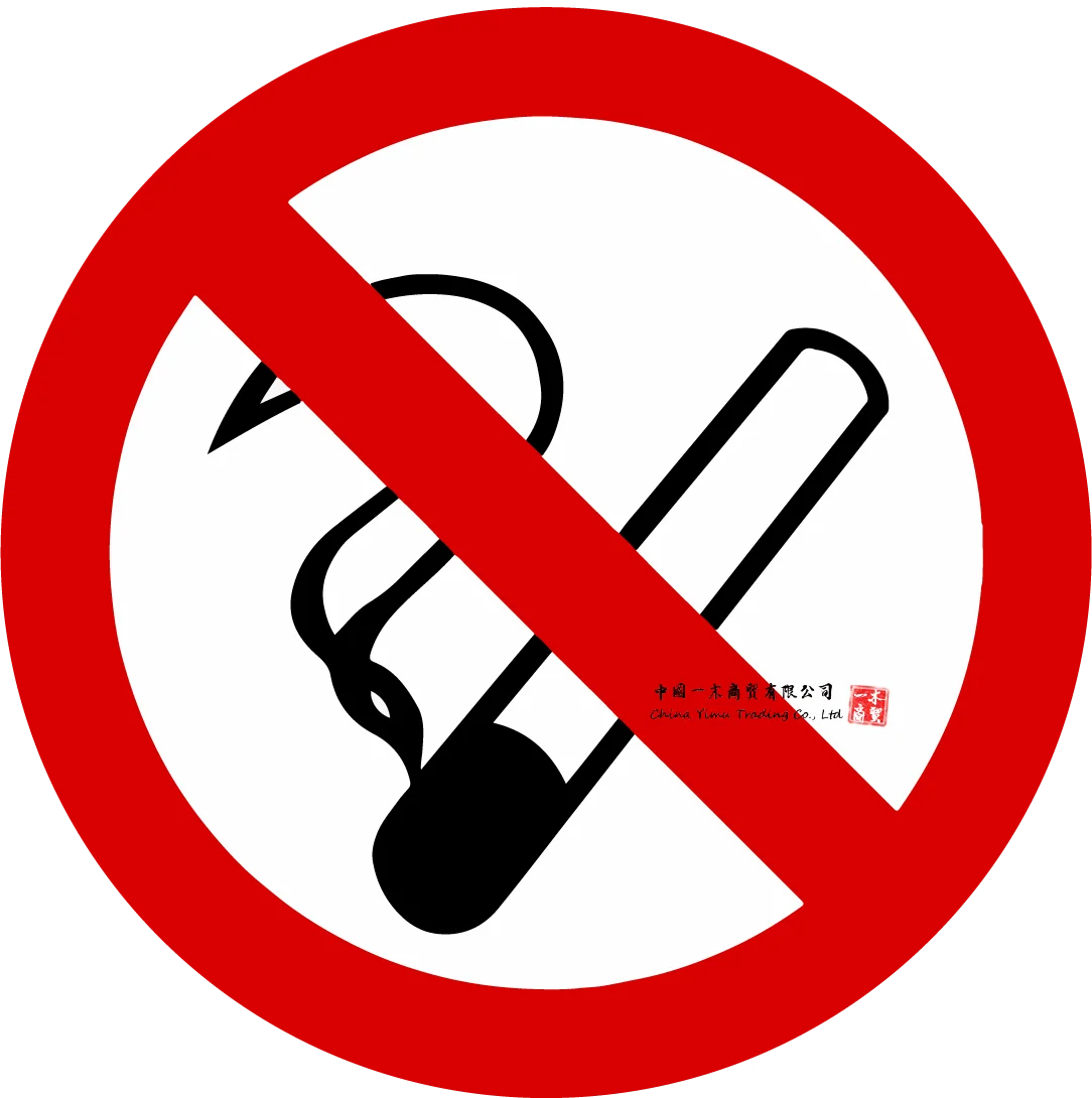 Pegatinas circulares de calcomanía para No fumar adecuadas para coche, furgoneta, camión, Taxi, Uber, almacenes, paquetes, centros comerciales, escuelas