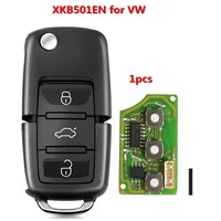 1pcs/lot Xhorse XKB501EN VVDI2 Universal Remotes Key 3 Buttons Board For V-W V olkswagen B5 Type Mini Remote Programmer XKB501EN