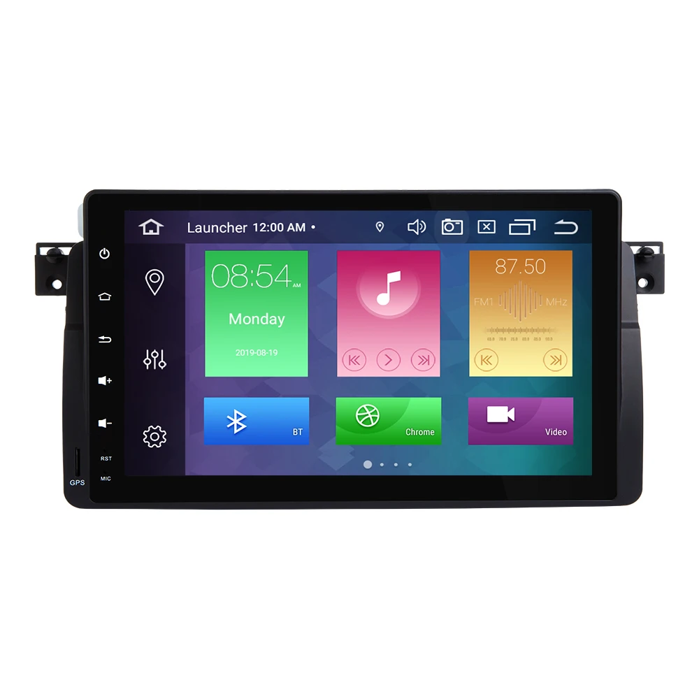 Perfect IPS DSP 8 Core 1 Din Android 9 Car Radio Multimedia For BMW E46 M3 318/320/325/330/335 Rover 75Coupe NavigationGPS Stereo 4+64GB 1