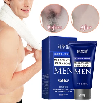 

Permanent Hair Removal Cream Depilatory Paste for Body Pubic Armpit For Men