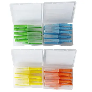 

10 pcs/lot Safe Hygiene Interdental Brush Oral Cleaning Tool Practical Effective Interdental Brush