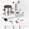 Electric smokeless skewers automatic rotating 10-prong timing barbecue machine 4