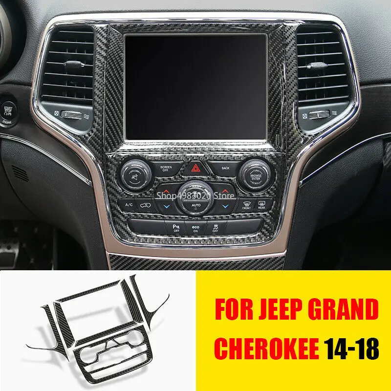 Аксессуары для интерьера Jeep Grand Cherokee 2014-2015-2016-2017-2018 2019 накладка на панель из