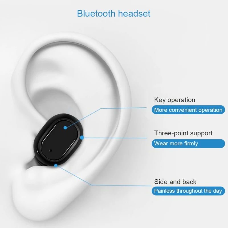 New M9 Waterproof Earphone TWS Wireless Bluetooth 5 0 Sports Earpiece Charging Box Binaural In ear Music Running Subwoofer HOT
