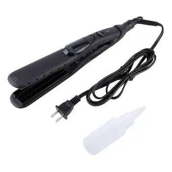 

Portable Ceramic Steam Vapor Plate Professional Hair Straightening Machine 168 Hair Straightener Salon Styling Tool