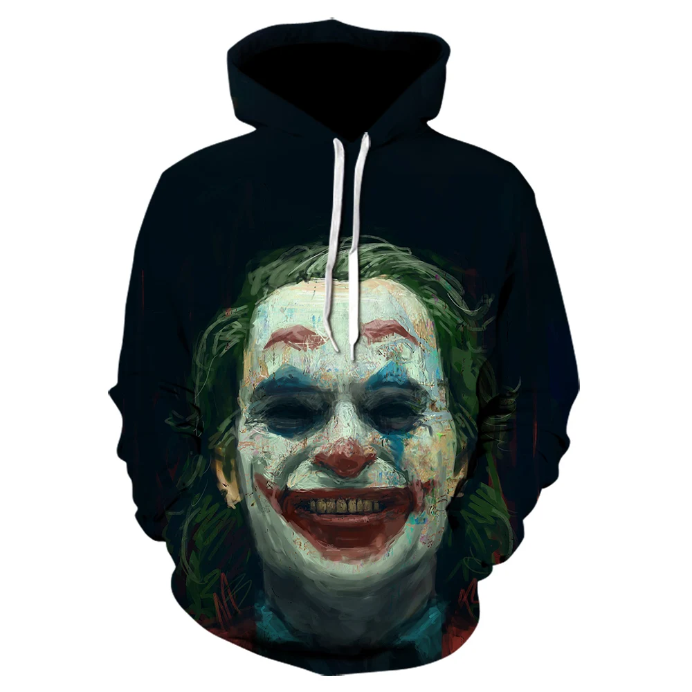 IT Chapter 2 новая 3D Толстовка с капюшоном Спортивная мужская клоун ужас пуловер на тему фильма хип-хоп Досуг Мода Джокер мужские толстовки