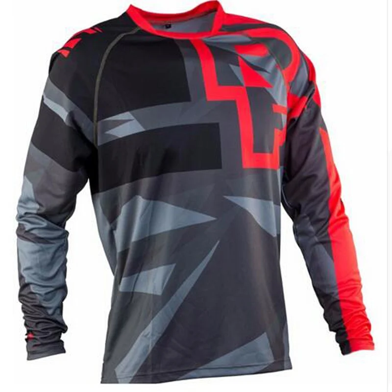 Nice Sale RACE FACE Mountain Bike MTB Shirts Men&amp#39s Downhill Jerseys Offroad DH Motorcycle Jersey Motocross Sportwear BMX Clothin | Спорт