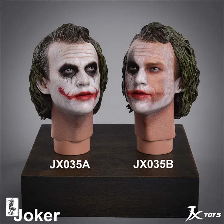 JXTOYS-035 1/4 Джокер голова Лепка для фигурки DIY