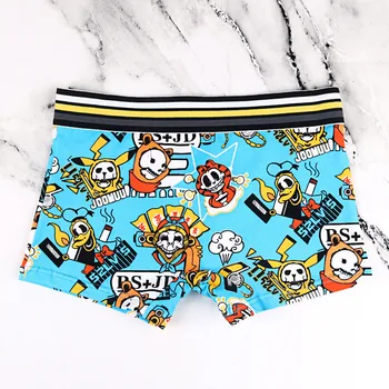 

1pcs Women Cotton Cartoon Shorts Tomboy Mid-waisted Neutral Underwear Boxer Briefs Knickers Tran Les Lesbian Boyshort