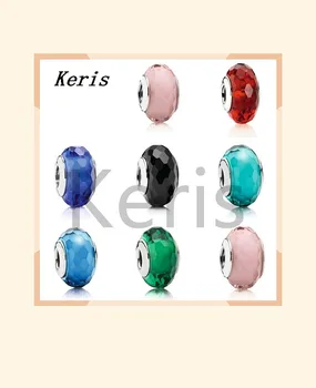 

High Quality 1:1 100%925 Sterling Silver Multi-Style DIY Glass Beads Bracelet String Ornaments Collection Free Of Charge
