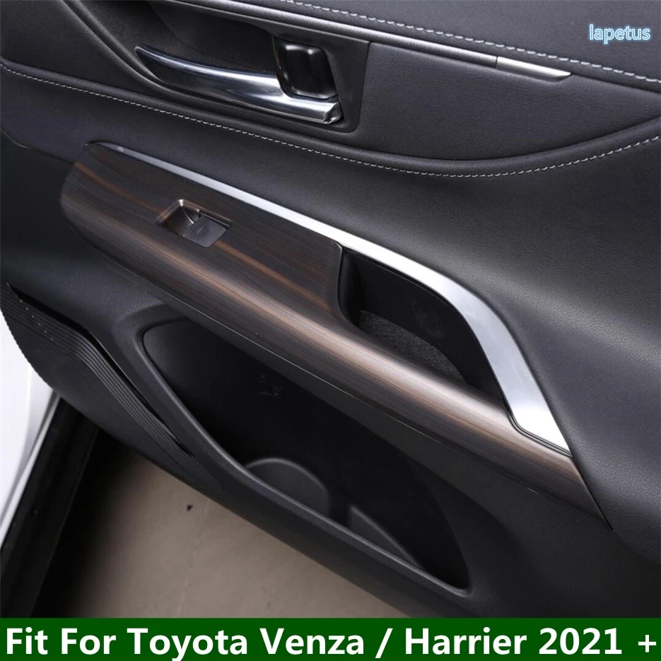 

Door Handle Holder Windows Lifter Switch Button Frame Cover Trim 4PCS Fit For Toyota Venza / Harrier 2021 - 2023 Accessories