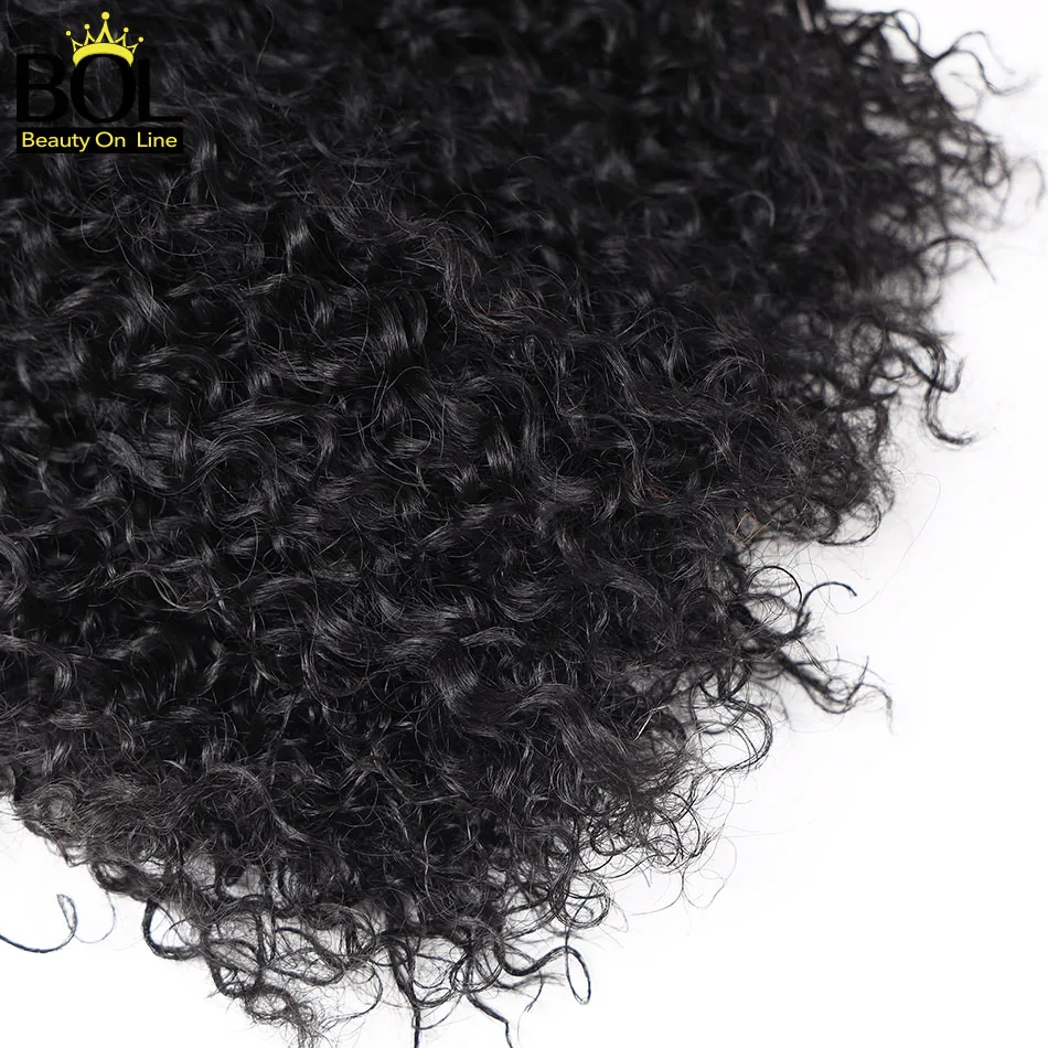 BOL Synthetic Hair Weave Jerry Curly Hair Bundles 3/6/9pcs/Lot Natural Black Soft Long Extensions for Women Daily Use hair extensions
