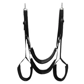 SM Bondage Sex Door Swing Chairs Hanging Furniture Straps Flirting Bondage Rope BDSM Bondages Erotic Game Toy For Couples 3