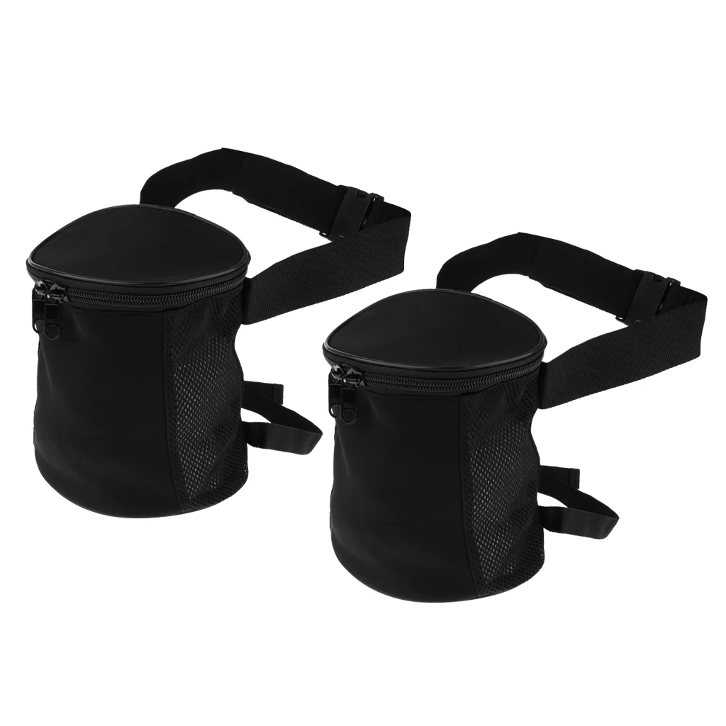 2x 3mm Neoprene Scuba Diving Mesh Pouch Snorkeling Dive Gear Storage Zipper Scuba Diving Gear Bag for Water Sport