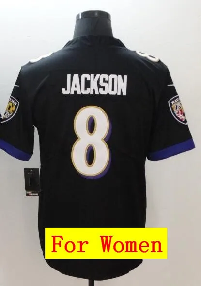 As photo Все сшитые мужские wo Мужские Молодежные Дети th Baltimore Lamar Jackson 8 Джерси - Цвет: As photo