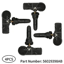 TPMS Датчик давления в шинах 56029398AB 433 МГц подходит для CHRYSLER DODGE JEEP Ram Mitsubishi Автомобильный датчик контроля давления в шинах