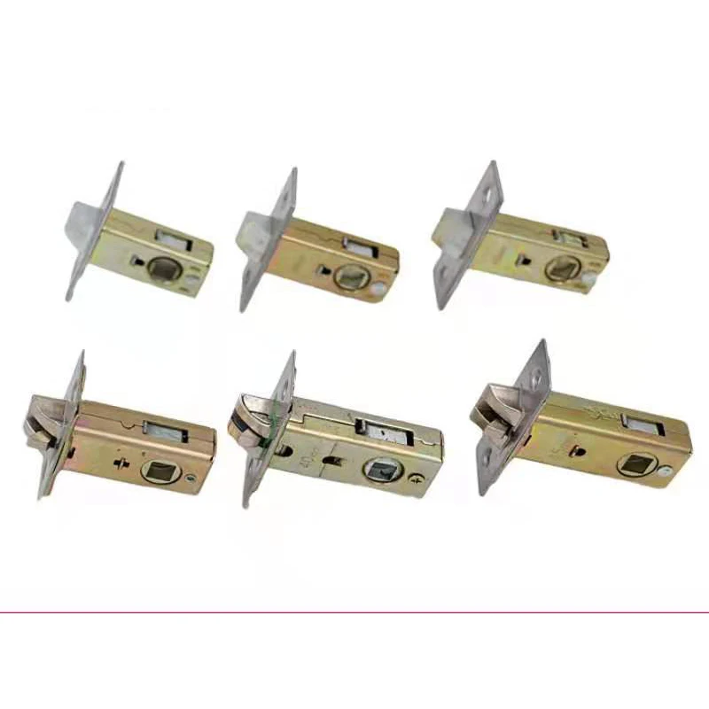 Door Lock Bathroom Door Lock Body Washroom Single Tongue Lock Bolt Door Hardware Part