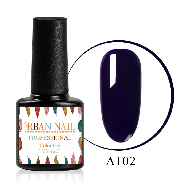 RBAN NAIL 7 мл светящийся гель для ногтей долговечный замачивающийся Гель-лак для ногтей не протирать верхнее покрытие Гель-лак Блестящий светящийся в темноте - Цвет: M30102